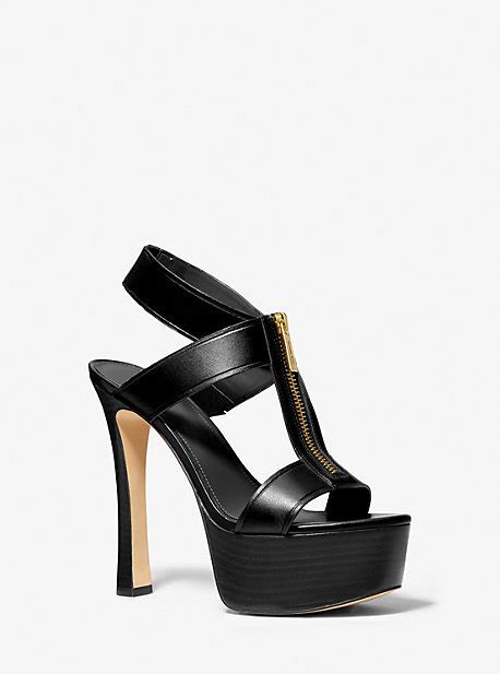 michael kors berkley leather platform|Michael michael kors berkley sandal + FREE SHIPPING.